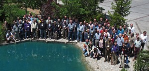 I attended the SAS Symposium 2013 in Big Bear CA, USA to deliver a spectroscopy paper on Albireo B. Can you find me? (answer at bottom of page)